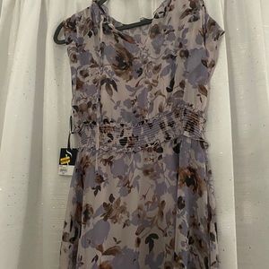 NWT! Simply Vera Wang Tea Length Dress